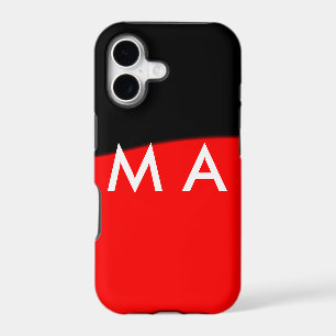 Simple monogram add your name letter man minimal t