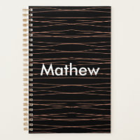 Simple monogram add your name letter man minimal t