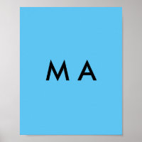 Simple monogram add your name letter man minimal t