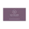 Simple Monogram Business Card