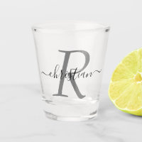 Simple Monogrammed Typography Name Personalised