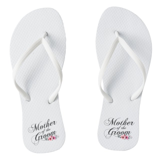 Simple Mother of the Groom Wedding | Flip Flops (Footbed)