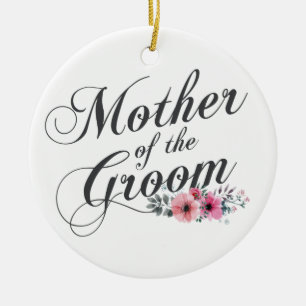 Simple Mother of the Groom Wedding   Ornament