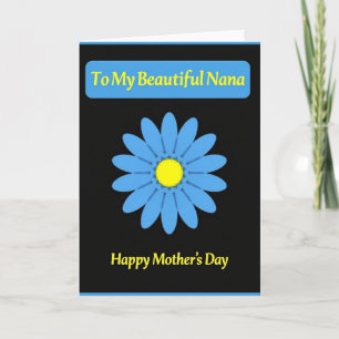 Simple Mothers Day Design Card