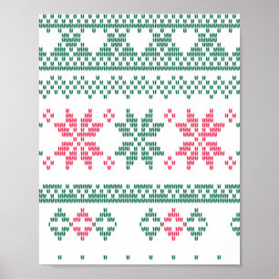 Simple Motifs Pattern 5 Poster