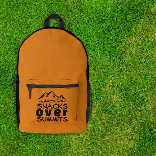 Simple Mountain Art Hiking Backpack Gift