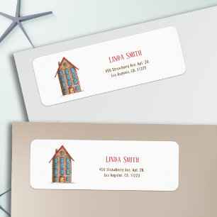 Simple Moving Apartment Building Return Address Label