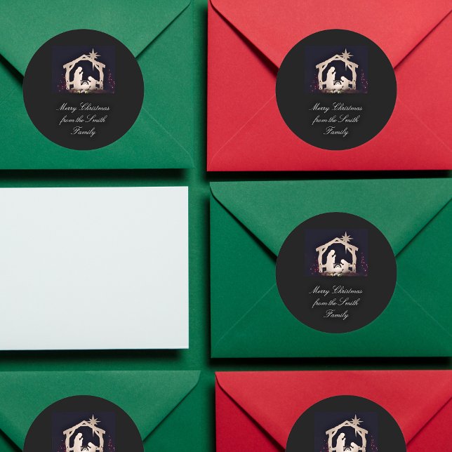 Simple Nativity Christmas sticker (Creator Uploaded)