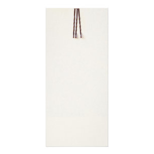 Simple Natural and Organic Hair Salon Modern Rack Card