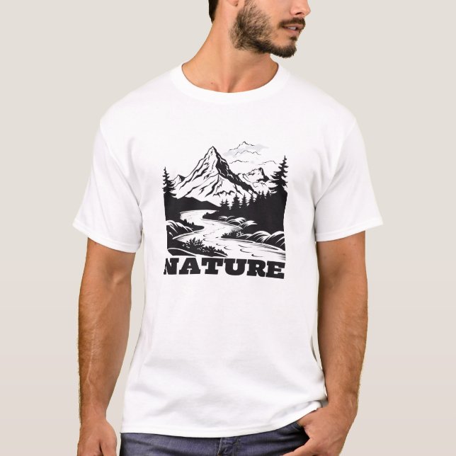 Simple Nature T-Shirt (Front)