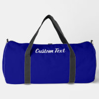 Simple Navy Blue and White Script Text Template