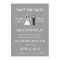 Simple, Nerdy 8-Bit Bride & Groom Save the Dates
