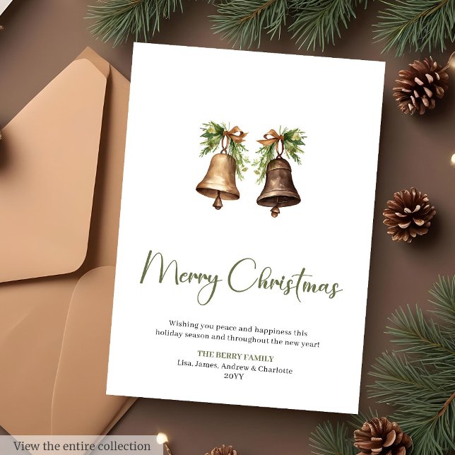 Simple Neutral Editable Holiday Christmas Greeting (Simple Neutral Editable Holiday Christmas Greeting Card

)