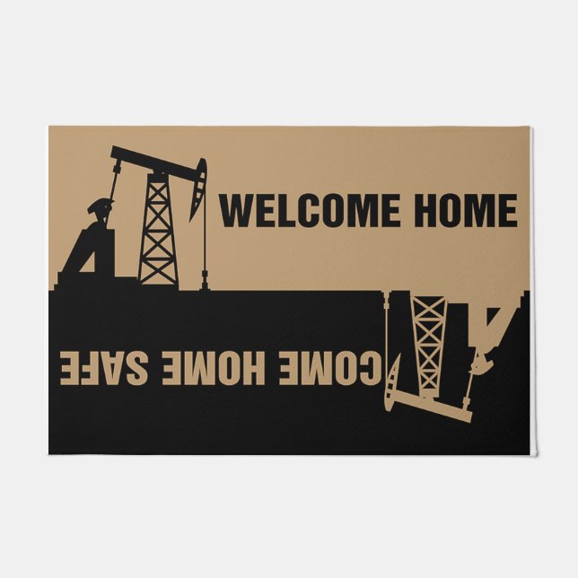 Simple New Home Mat, Funny Indoor Mat (Front)