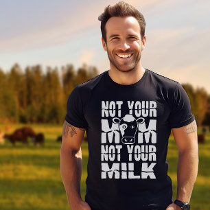 Simple Not Your Mum Not Your Milk Vegan T-Shirt