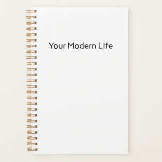 Simple Note Book/Planner - Your Modern Life Planner