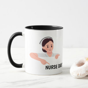 Simple Nurse Coffee Mug nurse on duty