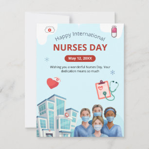 Simple Nurse Greeting Card coffee & compassion