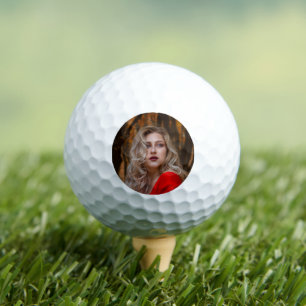 Simple One Photo Golf Balls
