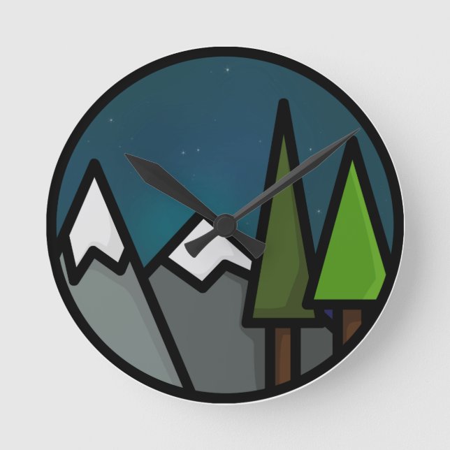 Simple Outdoors Clock (Front)