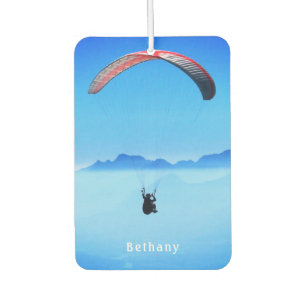 Simple Paragliding Photo With Blue Sky Car Air Freshener