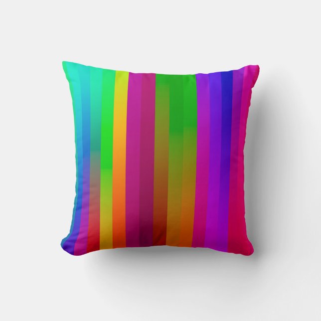 simple parallel vertical lines background. abstrac cushion (Front)