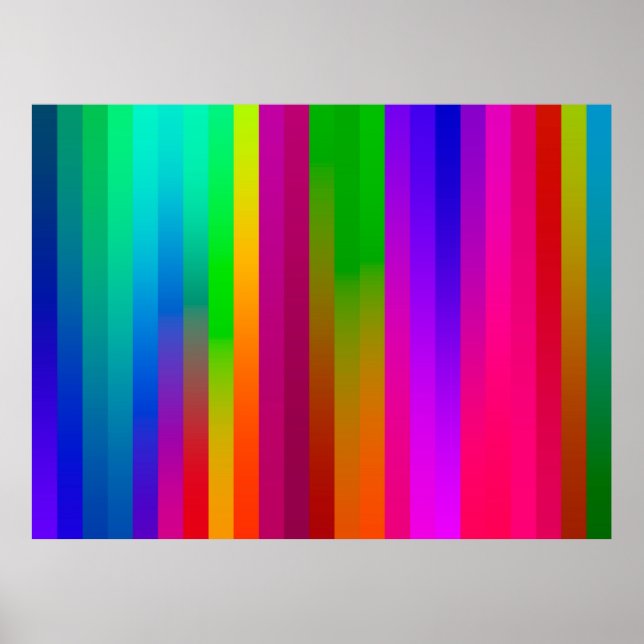 simple parallel vertical lines background. abstrac poster (Front)