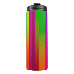 simple parallel vertical lines background. abstrac thermal tumbler