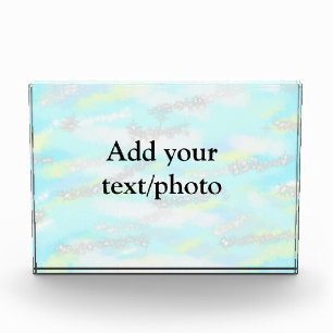 Simple pastel glitter colourful add your text phot photo block