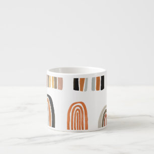 Simple Pastel Rainbow Kids Style Espresso Cup