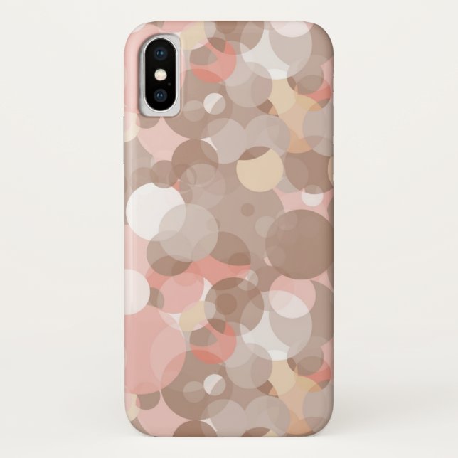 Simple Pattern - Circles Case-Mate iPhone Case (Back)