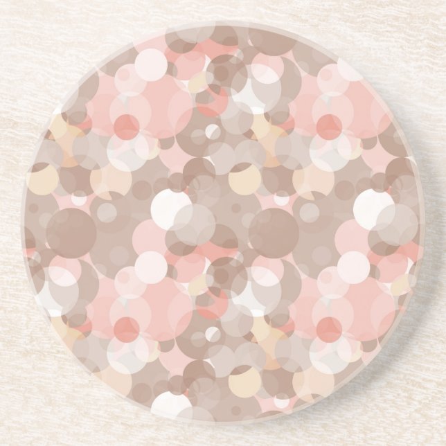 Simple Pattern - Circles Coaster (Front)