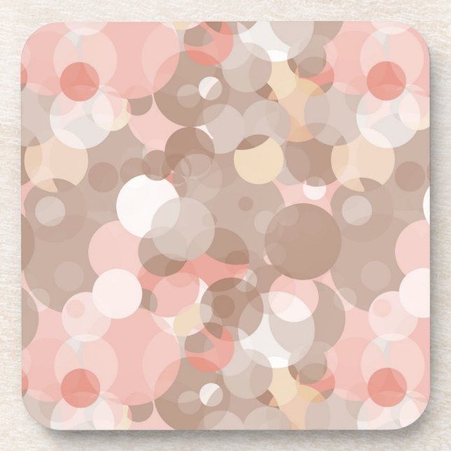 Simple Pattern - Circles Coaster (Front)