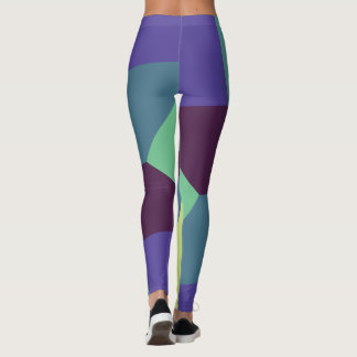 Simple Pattern with Nice Colors Leggings