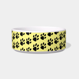 Simple Paw Print Pattern Bowl