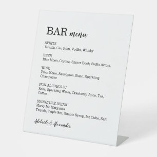 Simple Pedestal Sign