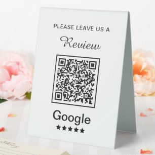Simple Personalised Business Leave a Review