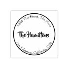 Simple personalised (circle border)