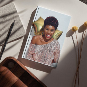 Simple Personalised Create your own Custom Photo  Notebook