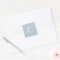 Simple Personalised Monogram and Name in Blue 