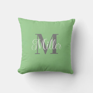 Simple Personalised Monogram Cushion