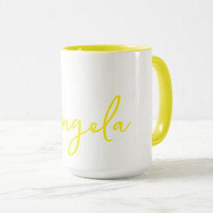Simple Personalised  Mug