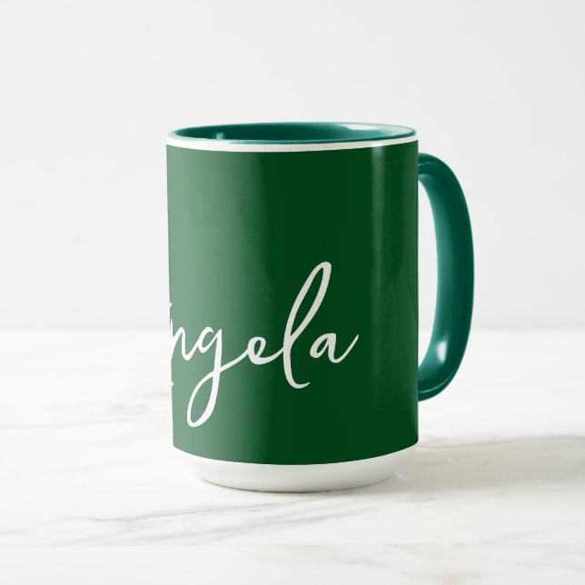 Simple Personalised  Mug (Front Right)