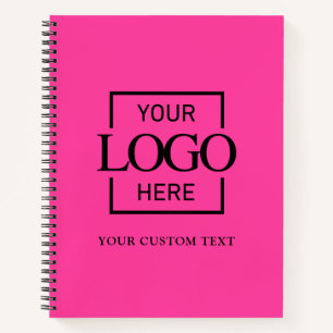 Simple Personalized Business Logo Promotional  Notebook