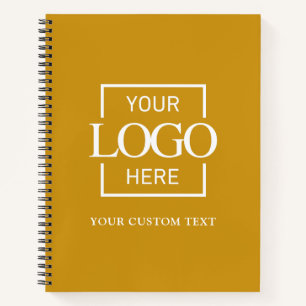 Simple Personalized Business Logo Promotional  Notebook