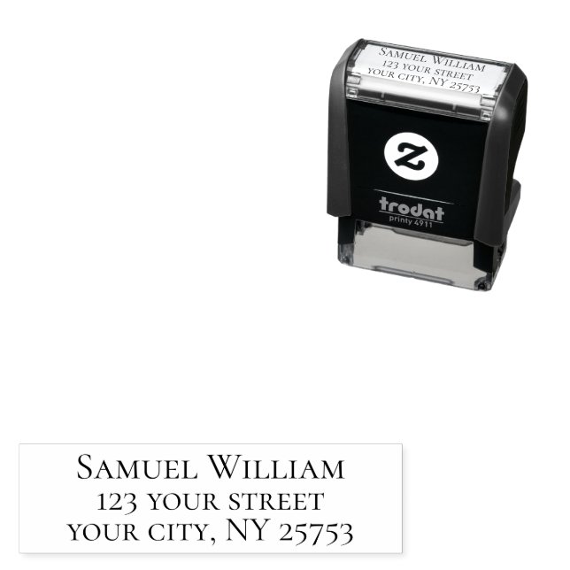 Simple personalized business stamps (In Situ)