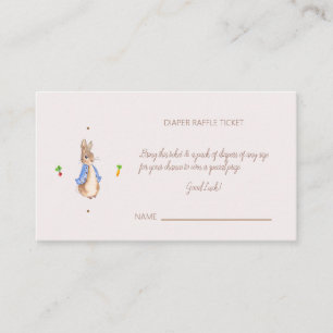 Simple Peter the Rabbit Enclosure Card