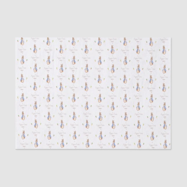 Simple Peter the Rabbit Tissue Paper (Front)