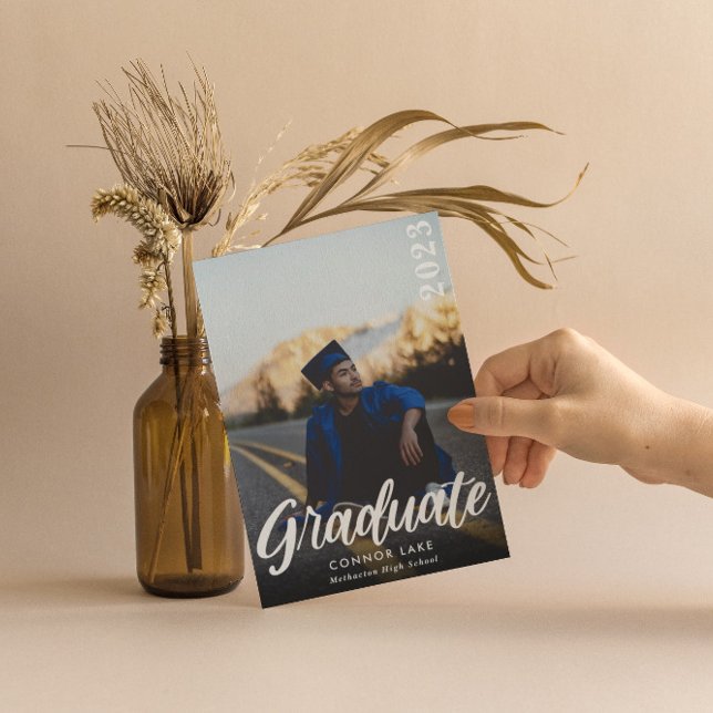 Simple Photo 2025 Graduation Party Invitation (Creator Uploaded)