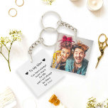 Simple Photo and To My Man Script Double Sided Key Ring<br><div class="desc">Modern Elegant Simple Photo & “To My Man” Script Double-Sided Keychain – Discover Now. Keep your favorite memory close 24/7 with this modern, elegant double-sided keychain featuring a custom photo on one side and a sweet “To My Man” script message on the other. It’s clean, minimal, and seriously high-end looking,...</div>